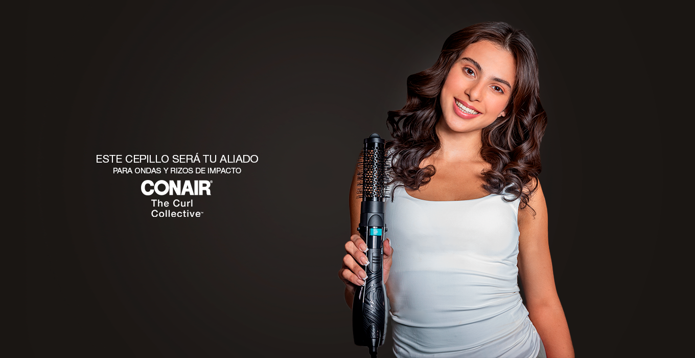 Conoce el cepillo de aire The Curl Collective by Conair®: tu aliado para ondas y rizos de impacto